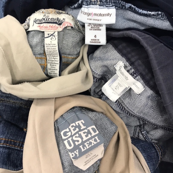 Maternity Lot Of Jeans & Skirt Size Small (4) Gap - Picture 6 of 7